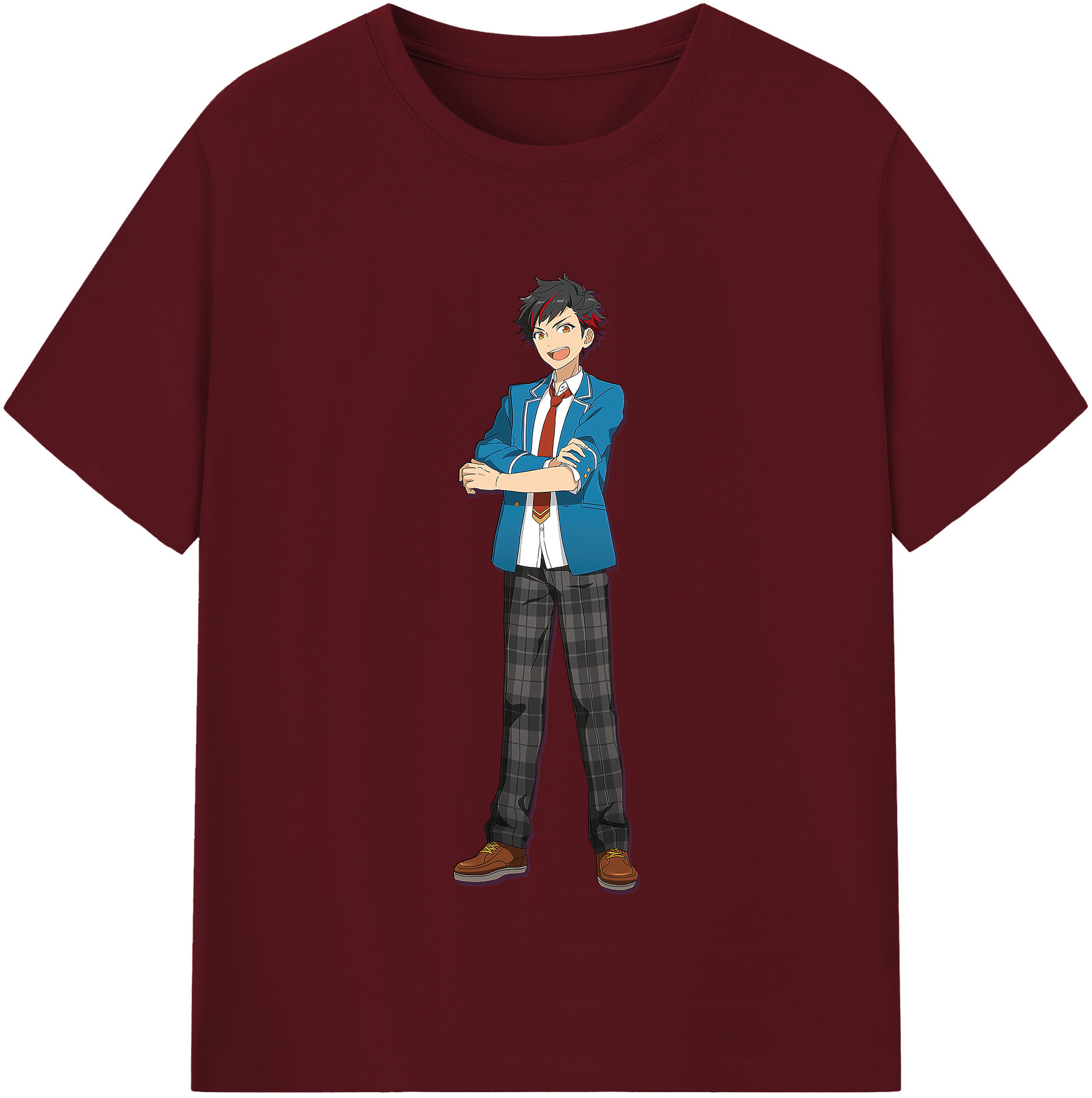 （画像用） あんさんぶるスターズ! Ensemble Stars 綿100％半袖Tシャツ（フロントプリント）
